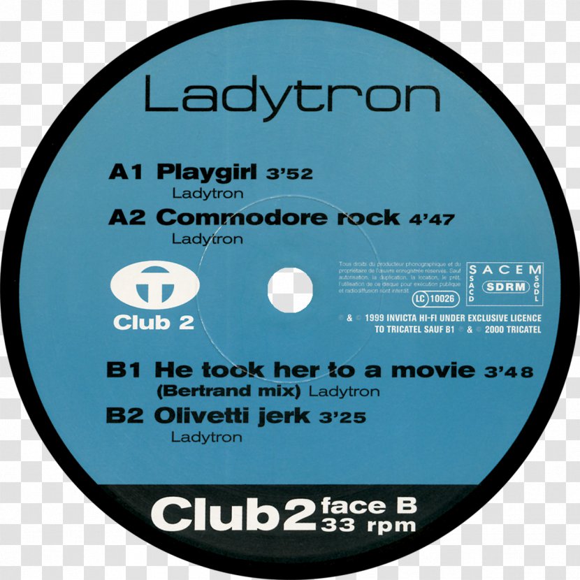 Compact Disc Commodore Rock Ladytron Brand Transparent PNG