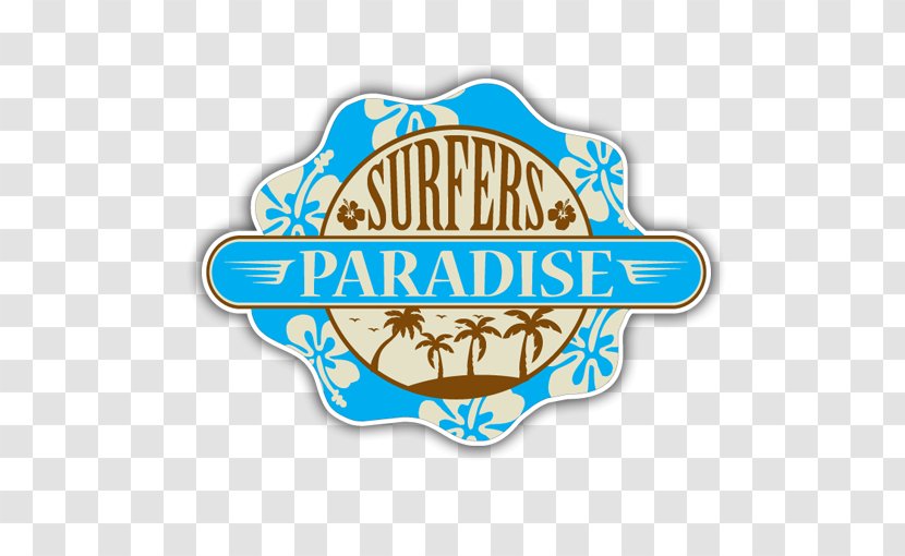 Sticker Paradise Bay Surfing Label Surfers - Area Transparent PNG