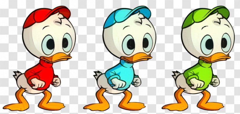 Donald Duck Huey, Dewey And Louie Scrooge McDuck Mickey Mouse - Art - Fictional Character Transparent PNG
