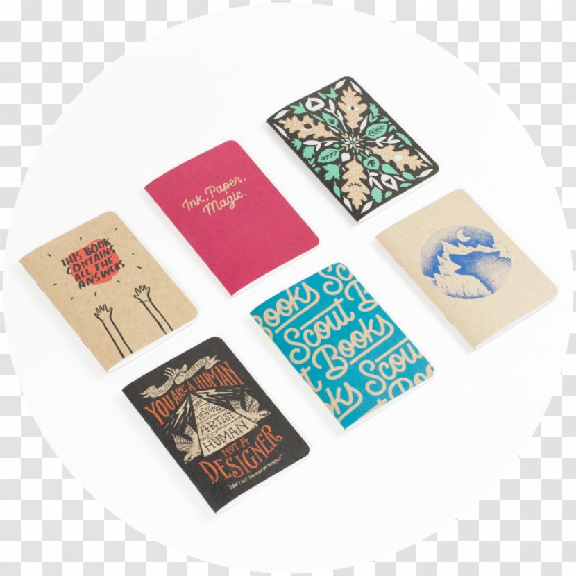 Notebook Book Design Cover - Designer Transparent PNG