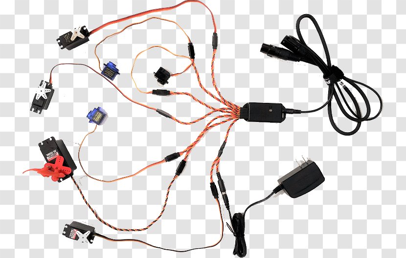 HQ Headphones Servomechanism Servomotor Radio Control - Adapter - Servo Transparent PNG