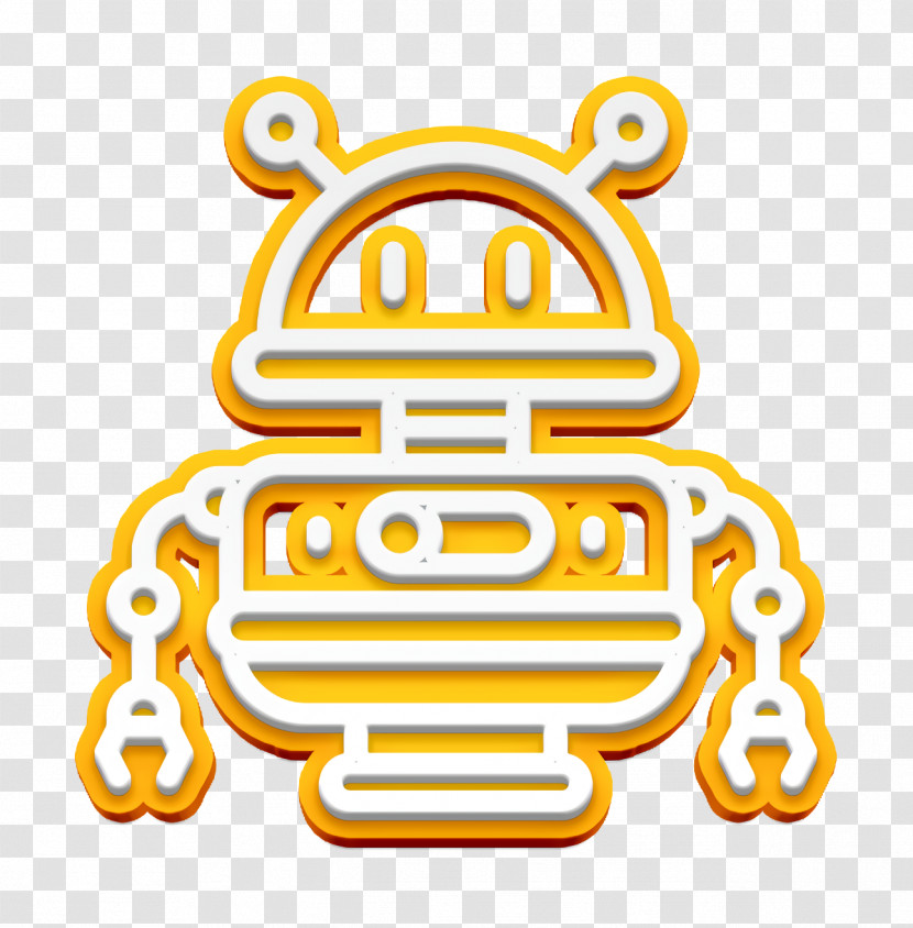 Linear Robot Pictograms Icon Robot Icon Transparent PNG