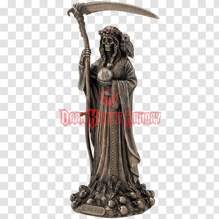 Santa Muerte Death Statue Sculpture Figurine Transparent PNG