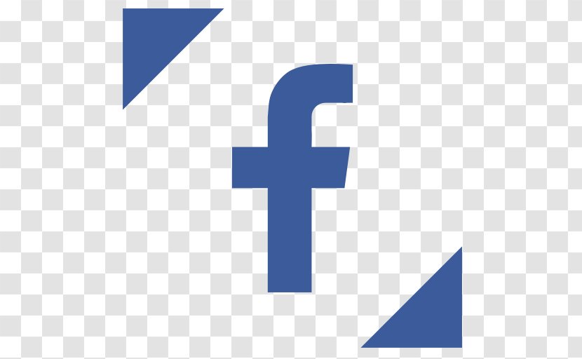 Facebook Like Button Logo - Electric Blue Transparent PNG