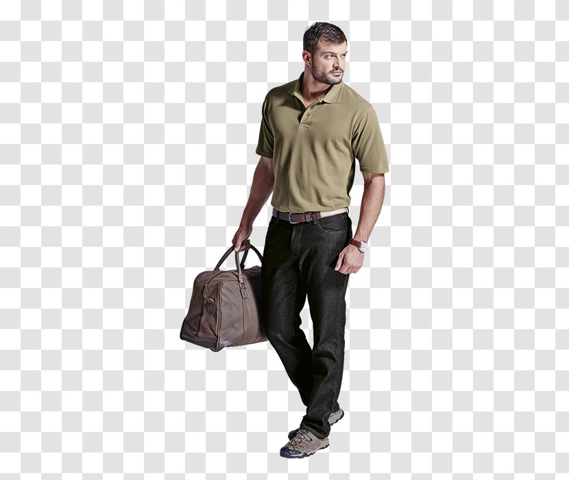 Polo Shirt Piqué Sleeve Handbag - Knitting Transparent PNG