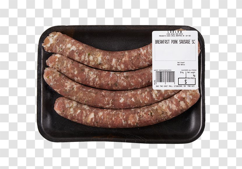 Thuringian Sausage Bratwurst Cervelat Knackwurst - Loukaniko Transparent PNG