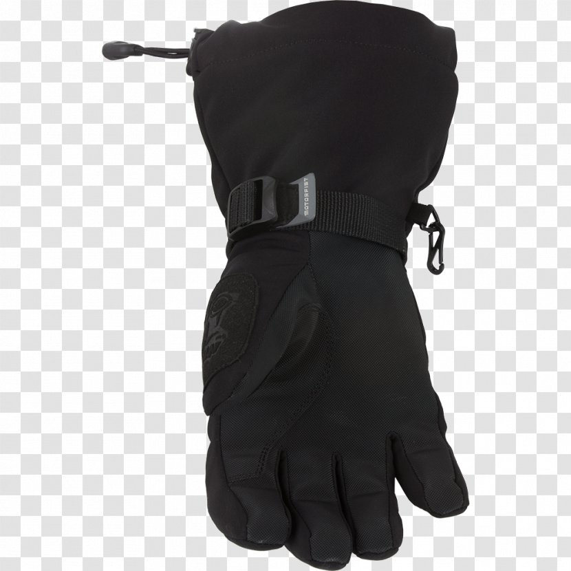 Glove Safety Black M - Glare Material Highlights Transparent PNG