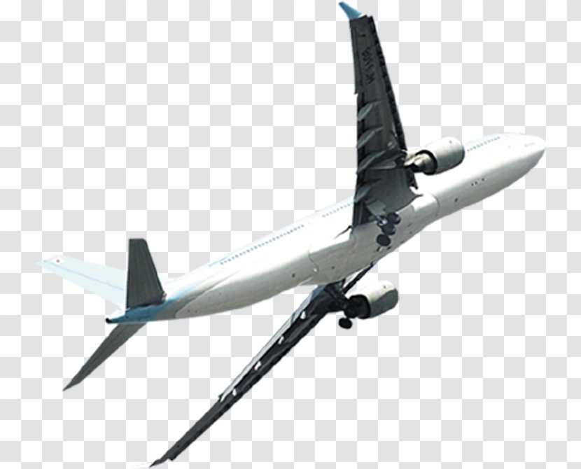Airplane Flight Wide-body Aircraft Airliner Transparent PNG