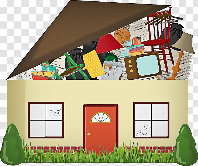 House Cartoon - Meter - Interior Design Room Transparent PNG