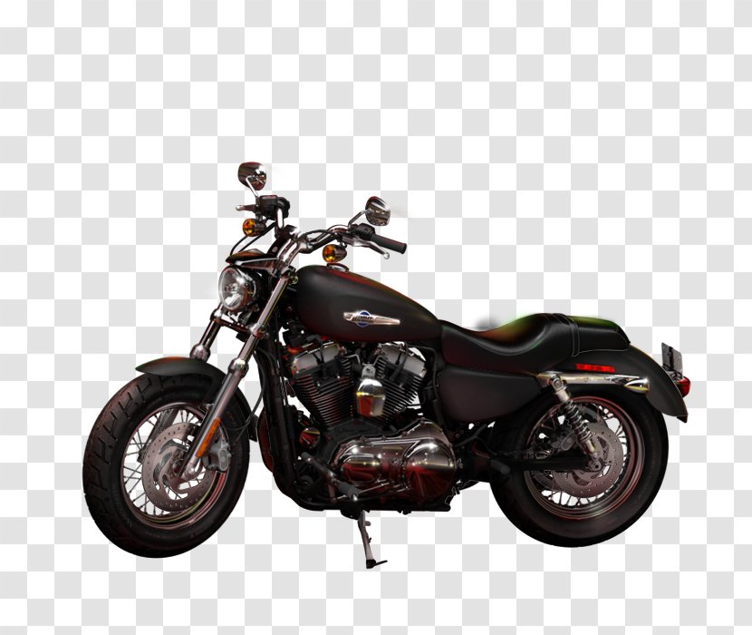 Huntington Beach Harley-Davidson Sportster Custom Motorcycle - Aftermarket Transparent PNG