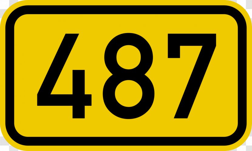 Bundesstraße 320 Number Road Numerology - Wikimedia Commons Transparent PNG