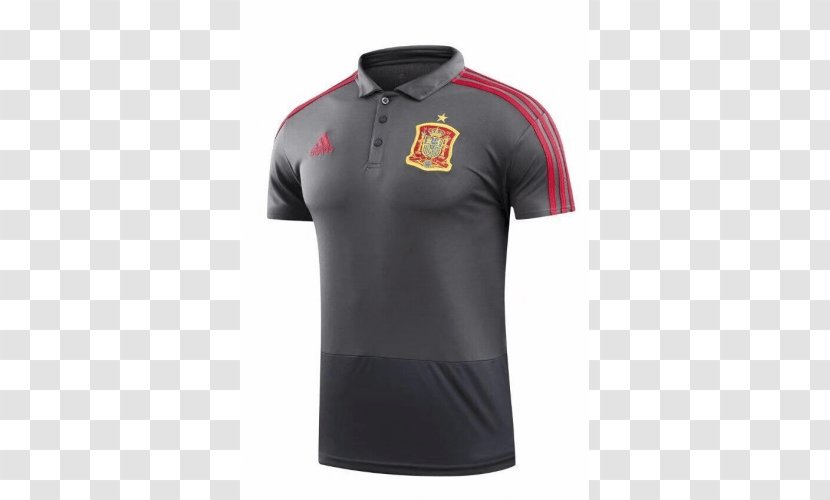 T-shirt Spain National Football Team Polo Shirt Jersey - Sportswear Transparent PNG