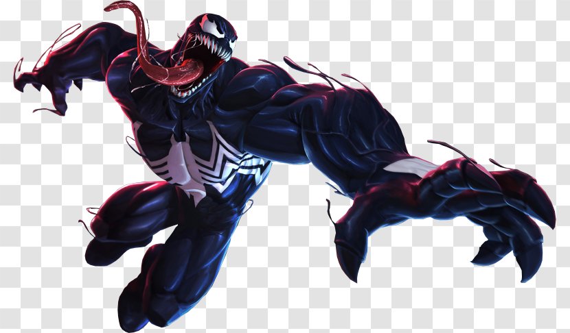 Venom Supervillain Marvel Comics PicsArt Photo Studio Sticker - Editing Transparent PNG