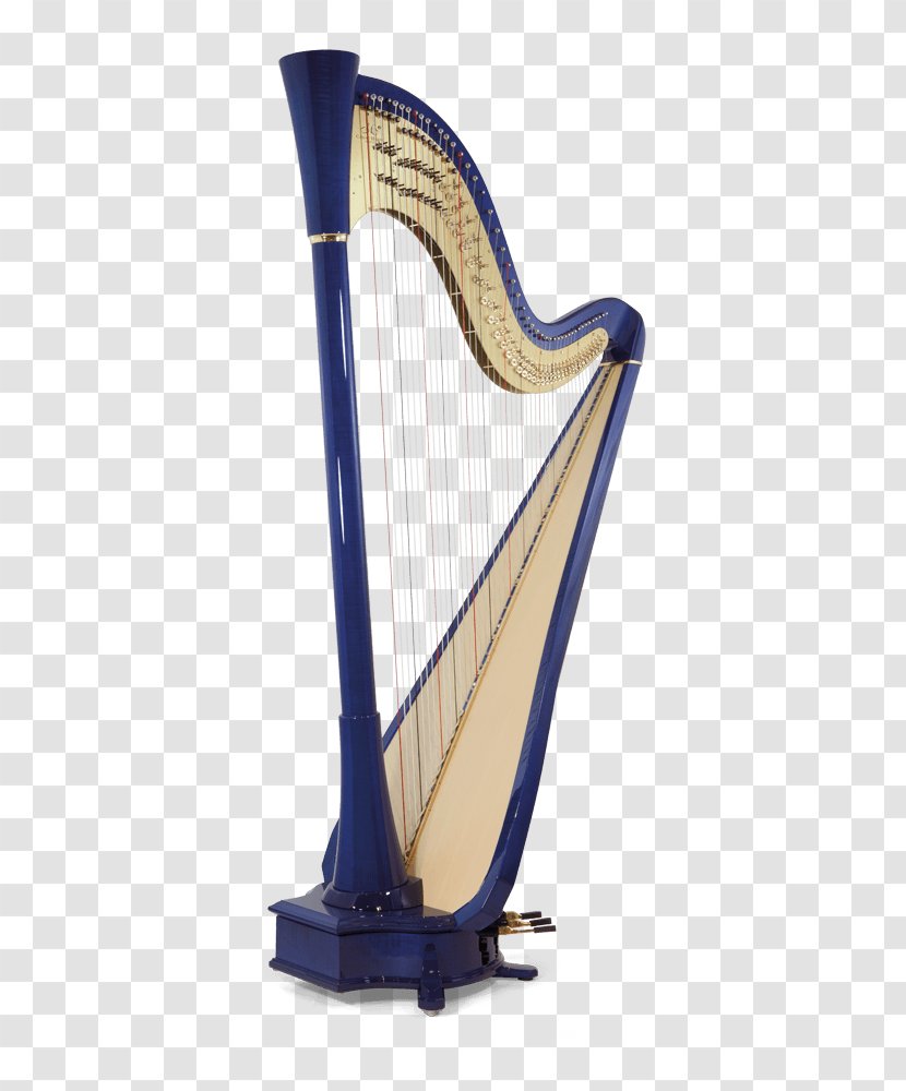 Camac Harps Electric Harp Pedal Musical Instruments - Cartoon Transparent PNG