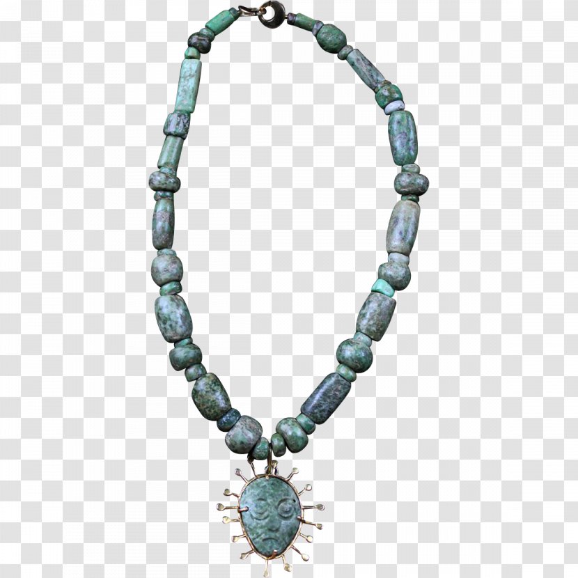 Turquoise Gold Jewellery Necklace Bead Transparent PNG