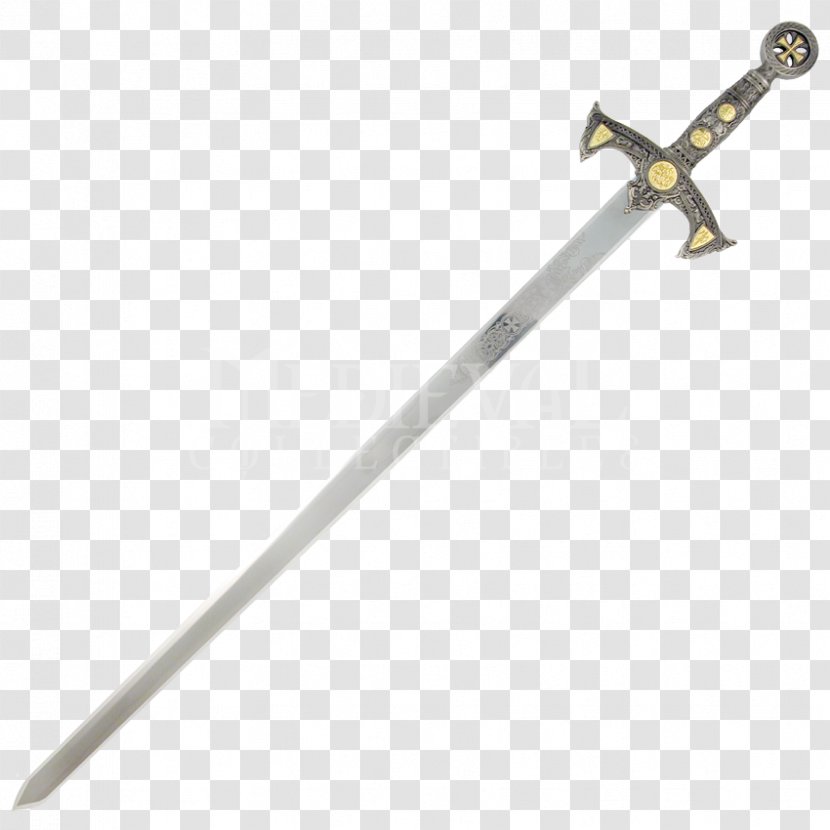 Crusades Sword Knights Templar Middle Ages - Knightly - Knight Transparent Background Transparent PNG