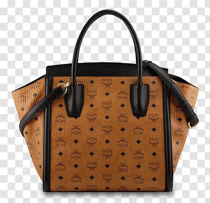 Handbag Tote Bag Leather MCM Worldwide - Satchel - Women Transparent PNG