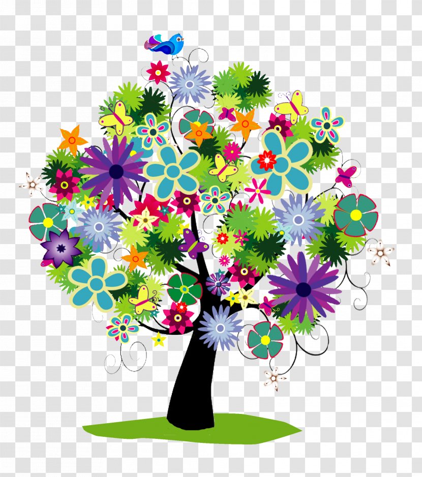 Floral Design Early Childhood Education Clip Art Parent - Tree - James Franklin Smith Elementary Teachers Transparent PNG