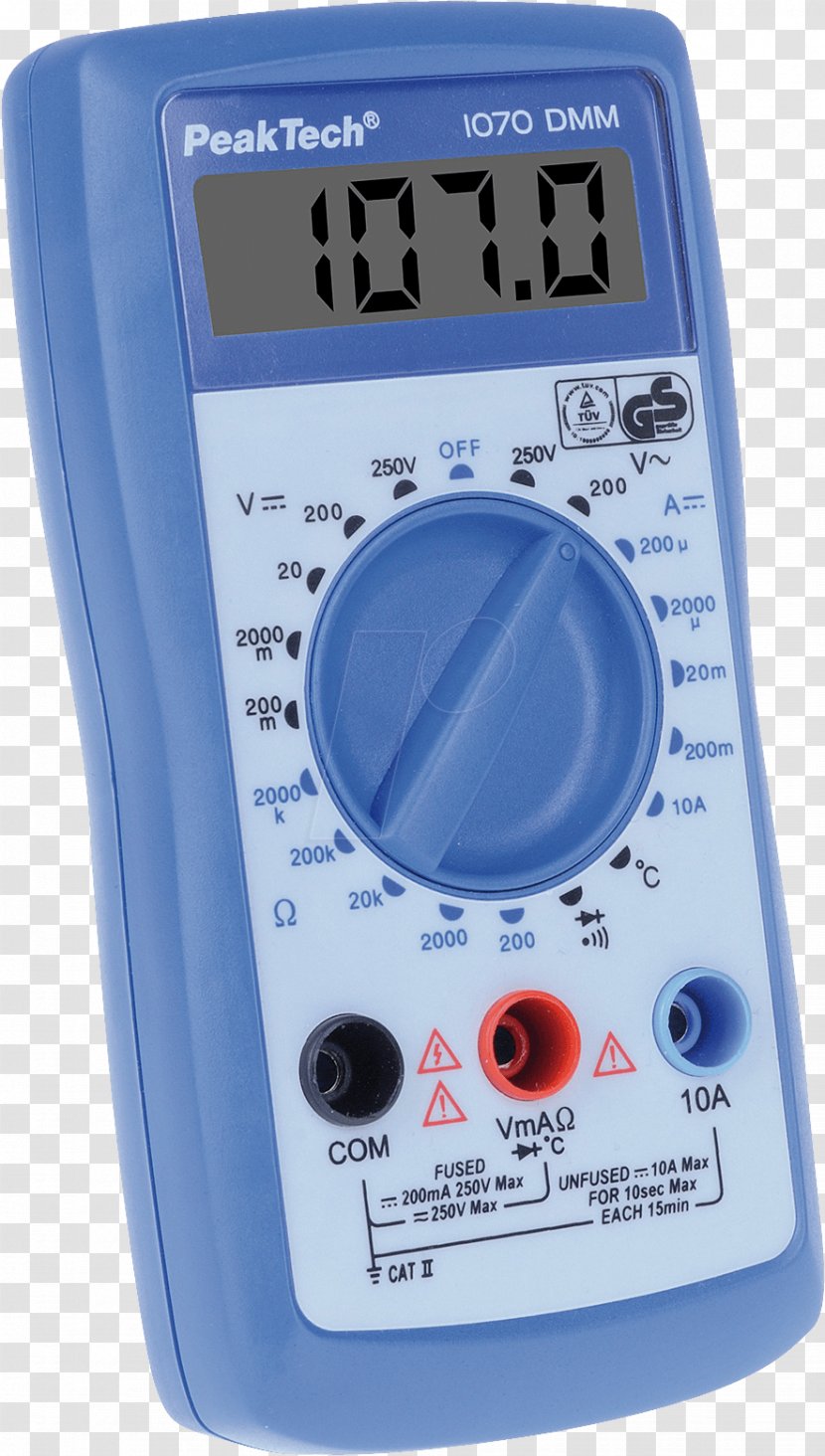 Digital Multimeter Frequency Counter Measuring Instrument - Analogtodigital Converter Transparent PNG