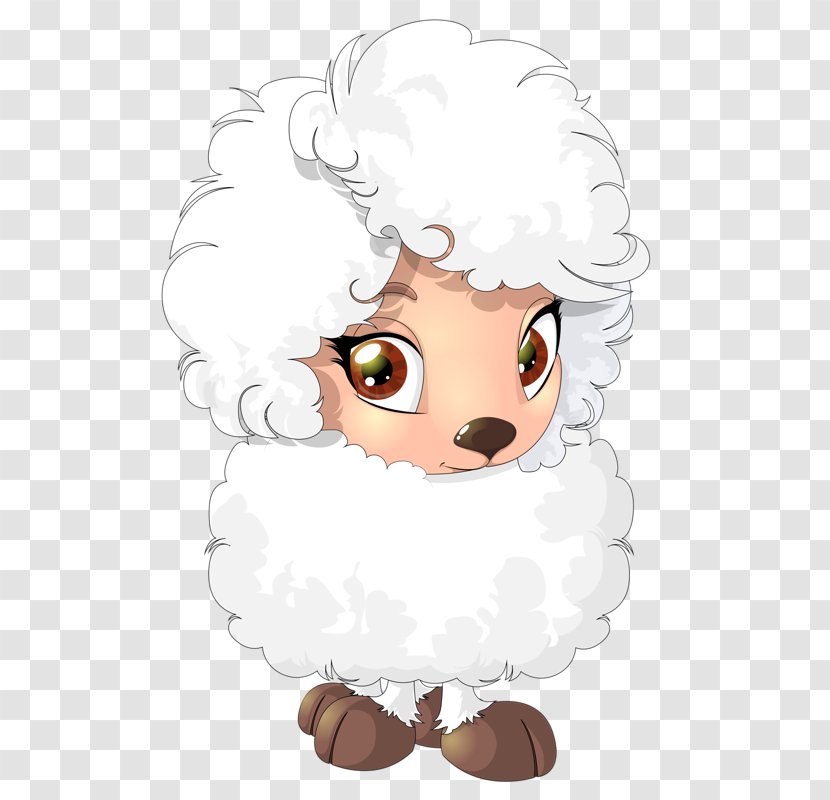 Sheep Cuteness Clip Art - Flower - Big Eyes Of The Lamb Transparent PNG