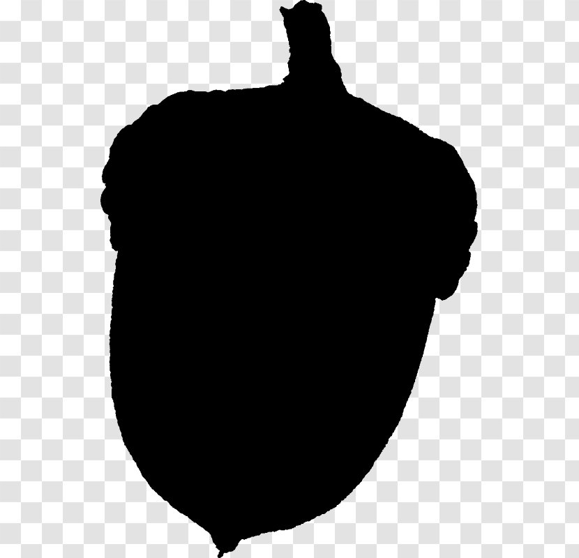 Leaf Silhouette Black M - Blackandwhite Transparent PNG