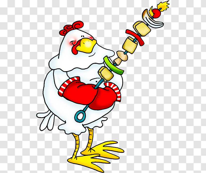 Cartoon Chicken Beak Bird Rooster Transparent PNG