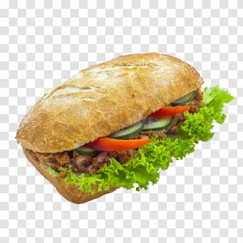 Bánh Mì Cheeseburger Breakfast Sandwich Bocadillo Fast Food - Veggie Burger - Junk Transparent PNG