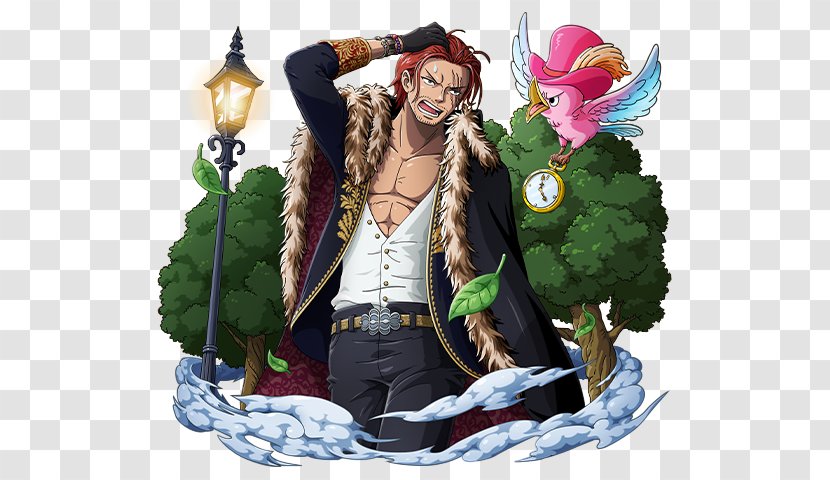 Shanks Monkey D. Luffy Dracule Mihawk One Piece Treasure Cruise Donquixote Doflamingo - Silhouette Transparent PNG
