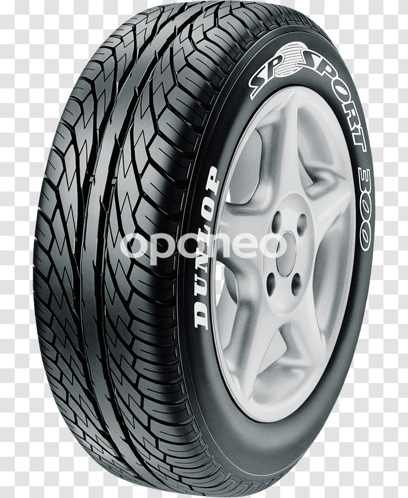 Car Dunlop Tyres Tire SP Sport Maxx - Model Transparent PNG