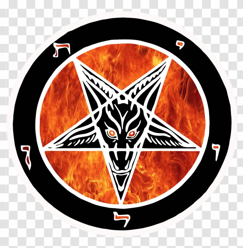 Church Of Satan Satanism Baphomet Pentagram - Black Magic - Satanic Map Transparent PNG