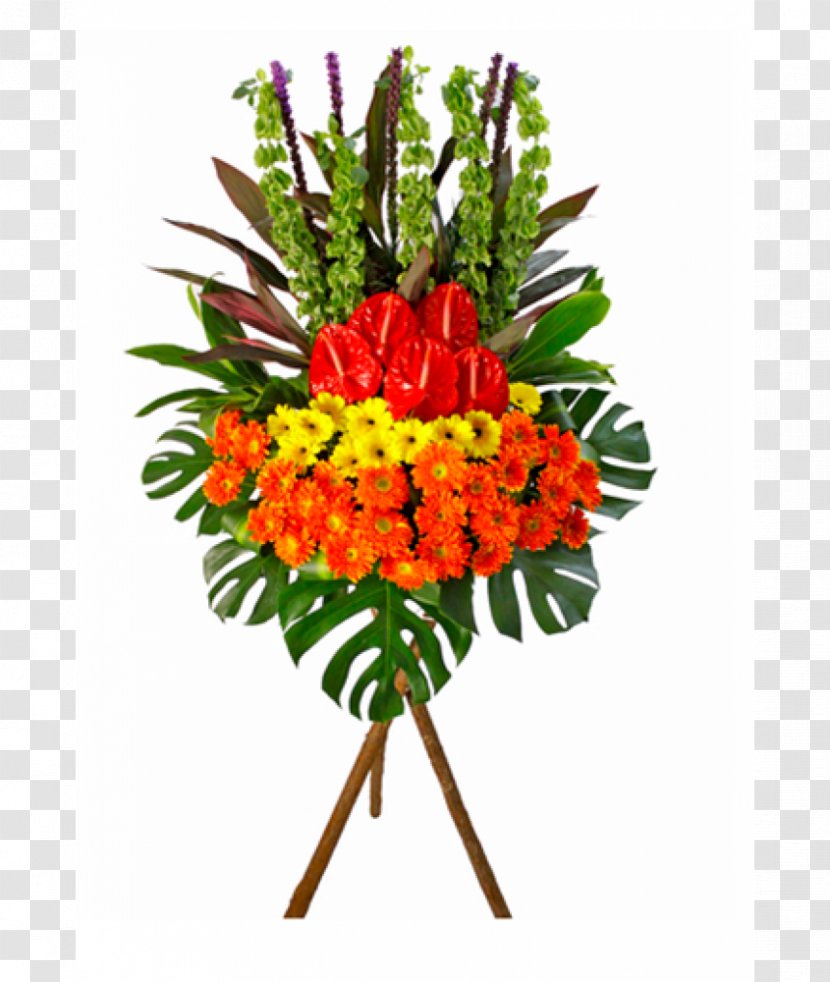 Floral Design Wreath Cut Flowers Flower Bouquet - Artificial Transparent PNG