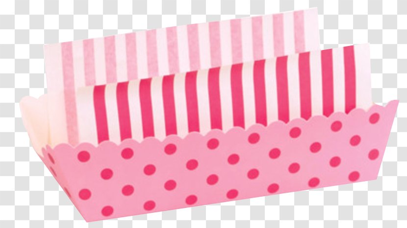 Baking Tray Loaf Cake Rectangle - Pink Stripe Transparent PNG