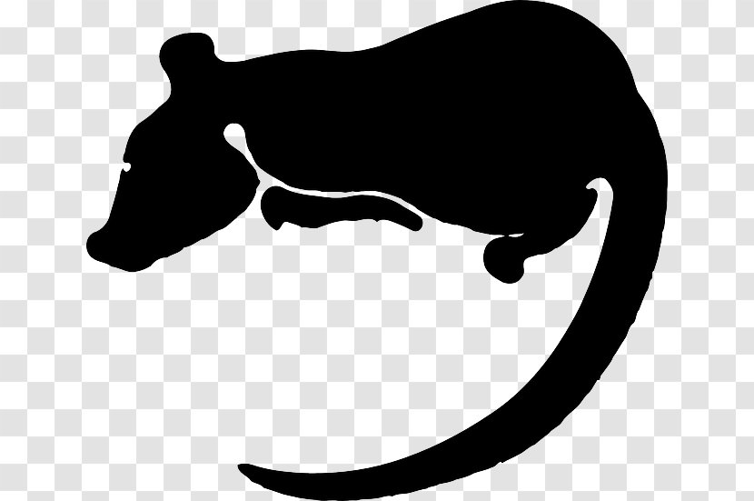 Laboratory Rat Chinese Zodiac Rodent Clip Art - Astrology - Animal Silhouettes Transparent PNG