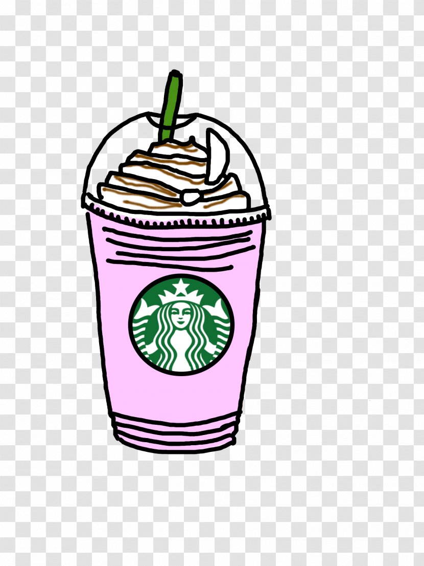 Starbucks Menu Coffee Drink - Drawing Transparent PNG