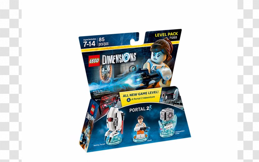 Portal 2 Lego Dimensions Video Game - Ludiknc Librairie Et Jeux Transparent PNG