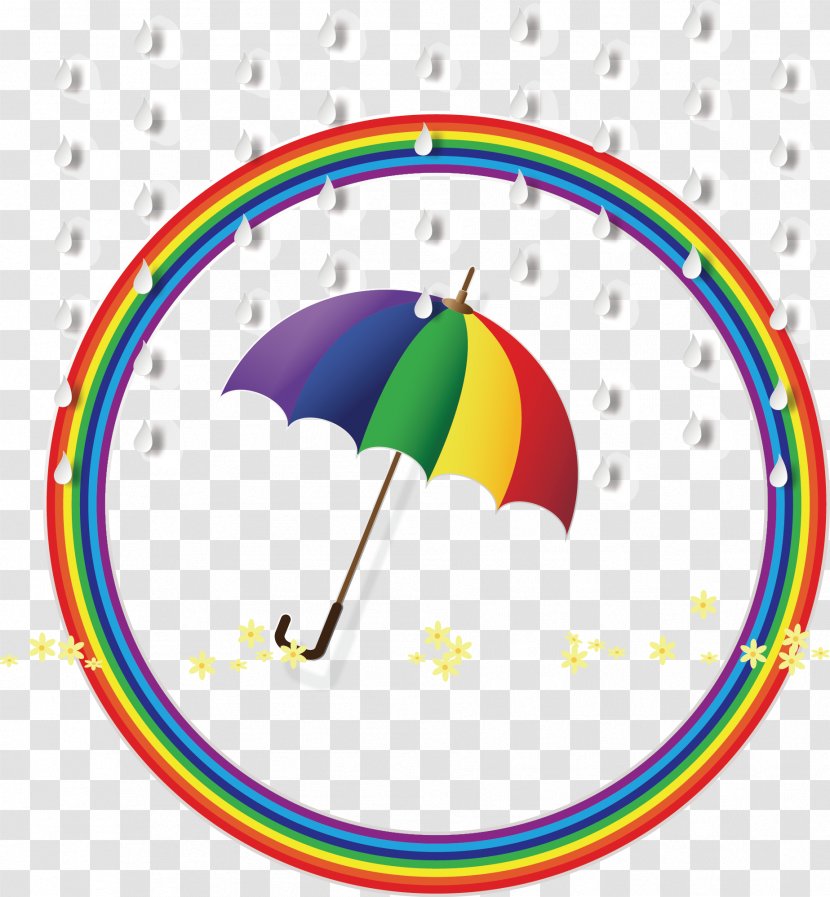 Rainbow Clip Art - Rain - After Transparent PNG