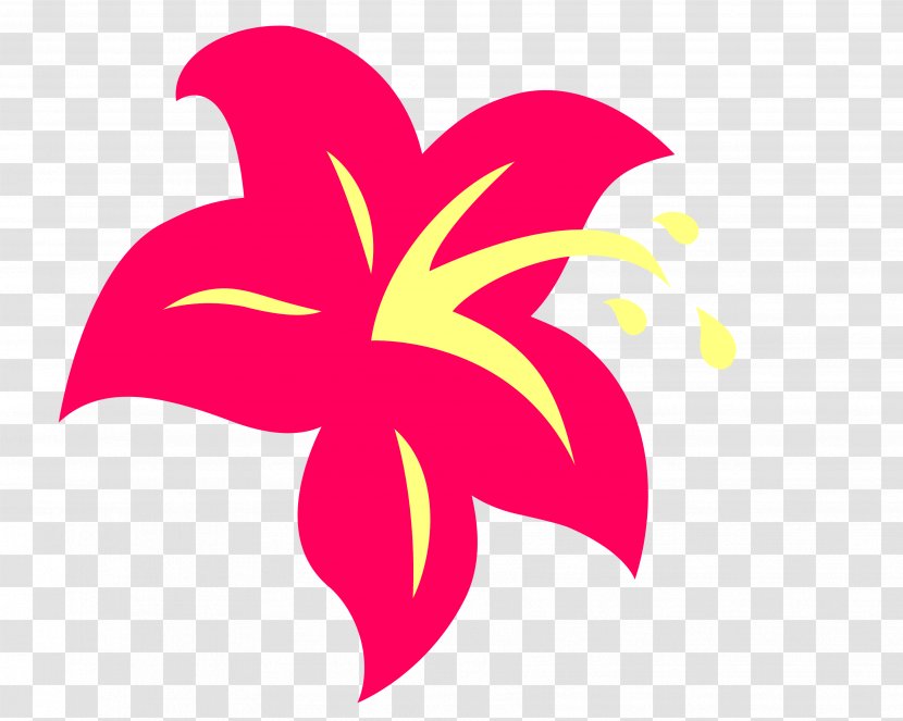 Rainbow Dash Pony Cutie Mark Crusaders DeviantArt - Flower - Tiger Lily Cliparts Transparent PNG