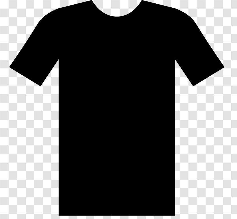 T-shirt Clothing Hoodie Clip Art - Black And White Transparent PNG