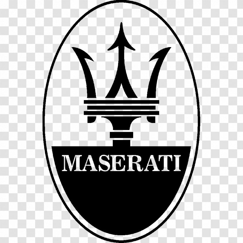 Maserati GranTurismo Car Logo - Text - Wall Decal Transparent PNG
