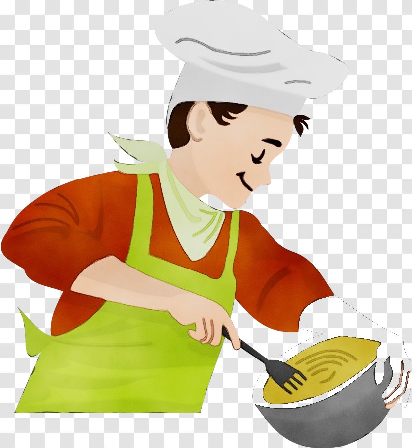 Clip Art Cook Chef - Paint Transparent PNG