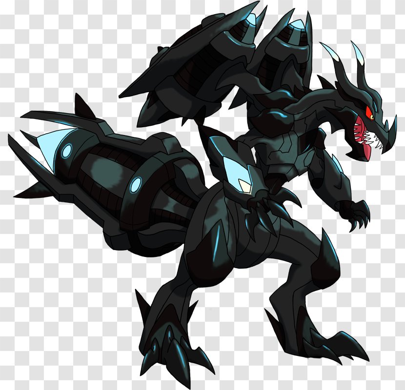 Zekrom Reshiram Dragon Pokémon Kyurem - Action Figure Transparent PNG