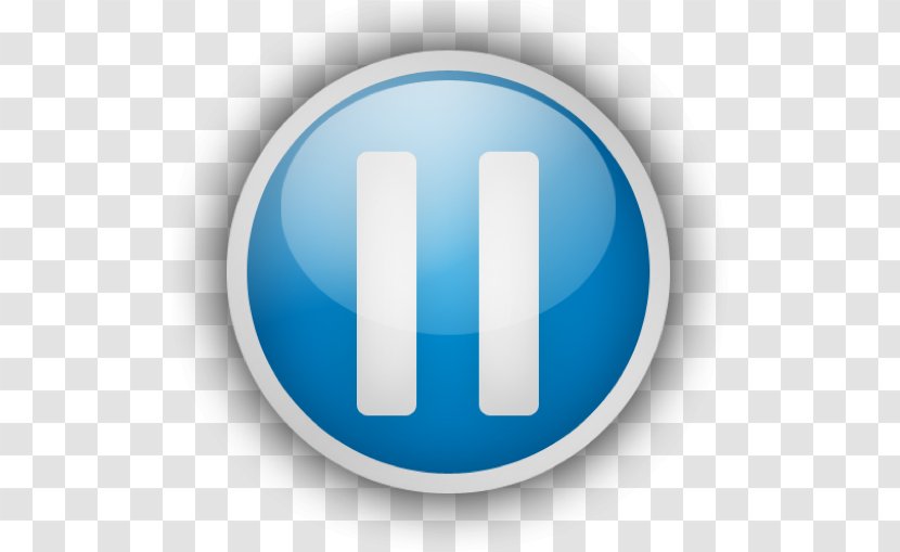 Button - Desktop Environment - Pause Transparent PNG