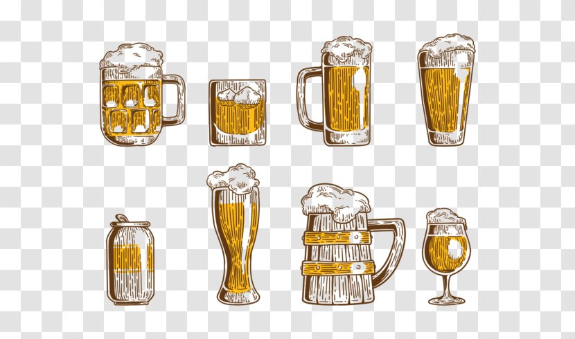 Beer Glasses Drink Fuller's Brewery Free - Jewellery Transparent PNG