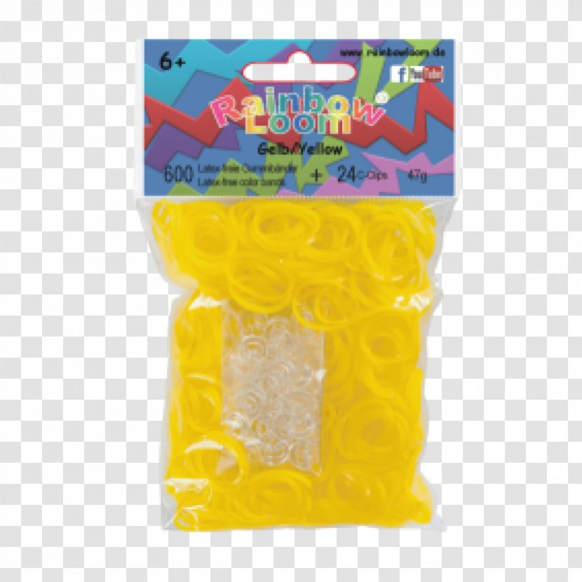 Rainbow Loom Rubber Bands Beslist.nl Natural Blue - Yellow Transparent PNG