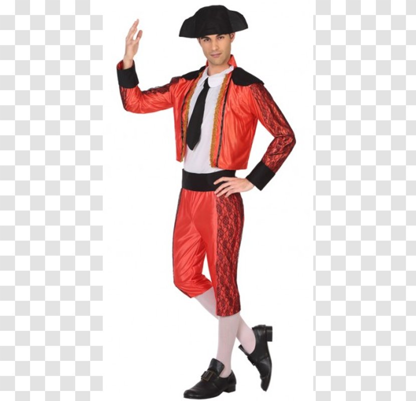 Bullfighter Costume Suit Dress Disguise - Gentleman Transparent PNG