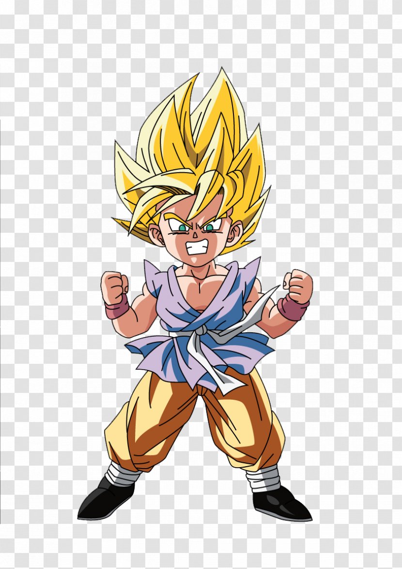 Goku Baby Gotenks Vegeta Dragon Ball GT: Transformation - Watercolor Transparent PNG