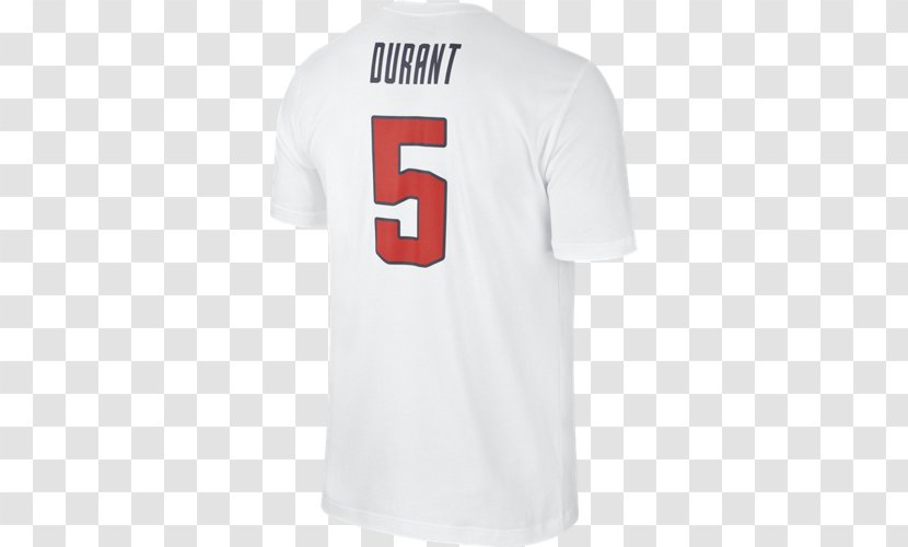 Sports Fan Jersey T-shirt Nike Air Max Active Shirt - Lebron James - Kevin Durant Transparent PNG