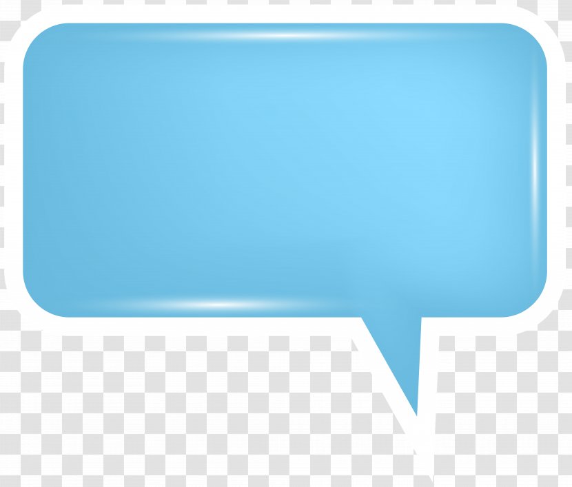 Blue Turquoise Font - Aqua - Bubble Speech Transparent Clip Art Image Transparent PNG