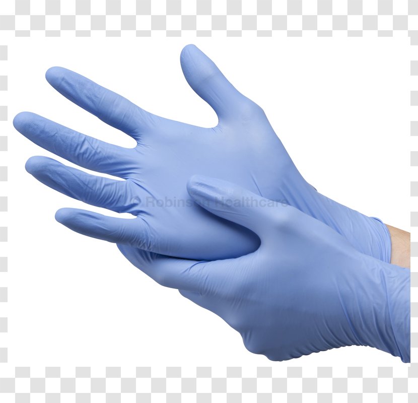 Medical Glove Latex Nitrile Rubber - Safety - Manufacturing Transparent PNG