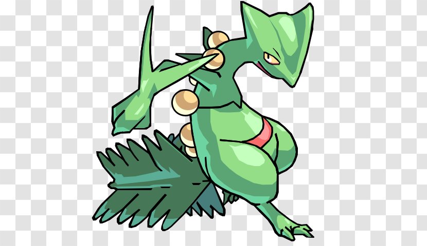 Sceptile Treecko Pokkén Tournament Pokémon Grovyle - Amphibian Transparent PNG